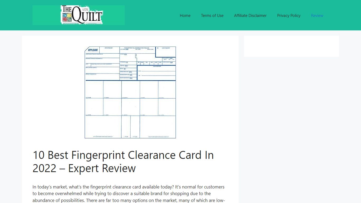 10 Best Fingerprint Clearance Card In 2022 – Expert Review